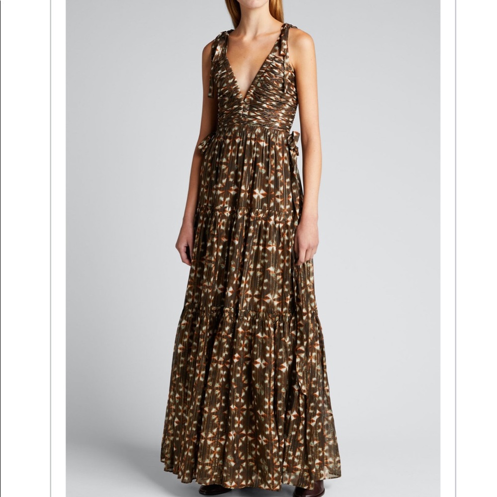 Ulla Johnson Lirra Tie Dye Gown NWT